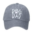 thumbnail image 4 of Men's Dog Dad Hat, Washed Adjustable Baseball Cap Dog Lover Hats, 4 of 4