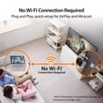 thumbnail image 3 of j5create ScreenCast 4K Max Wireless Display Adapter with Enhanced Antenna, Streaming Video & Audio from Mobile/Tablet/Laptop, Supports AirPlay/Miraca, 3 of 8
