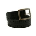 thumbnail image 4 of Genuine Leather Belts For Men Black Western Belts Buckle Tool Handcrafted - J9708, 4 of 5