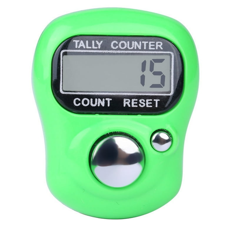Digital Row Counter for Knitting and Crochet, Tally Counter, Tracker, to  Use on Finger or Thumb, Knit Tracker 