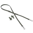thumbnail image 1 of Kit de Sangle en Cuir, 95-115cm Bandoulière Réglable Kit de Conversion pour Mini Pochette Sacs à Main Sangles de Sac Bandoulière, Vert, 1 of 8