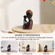 thumbnail image 5 of Escultura negra africana de resina, artesanías, figuritas de mujer negra para estudio de oficina Sywqhk Libre de BPA, 5 of 6