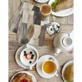 thumbnail image 4 of Black Brown Color Blocks Kitchen Dish Towels for Drying Dishes Set of 2, Abstract Geometric Art Waffle Weave Microfiber Hand Tea Bathroom Towels Quick Dry & Absorbent Towel 15.7x23.6, 4 of 7
