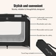 thumbnail image 6 of Dream On Me Zoom Portable Playard, Black, 6 of 6