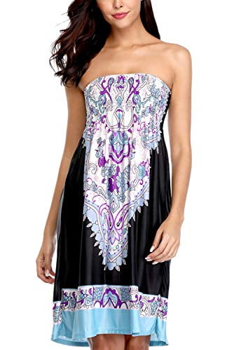 bandeau beach cover up