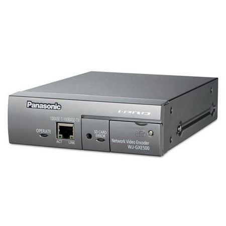 - Panasonic WJGXE500 4 Channel H.264 Real-Time Network Video Encoder New
