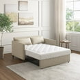 thumbnail image 2 of Gracie Mills Valencia Diamond Quilted Waterproof Sofa Bed Mattress Pad GRACE-4266, 2 of 4