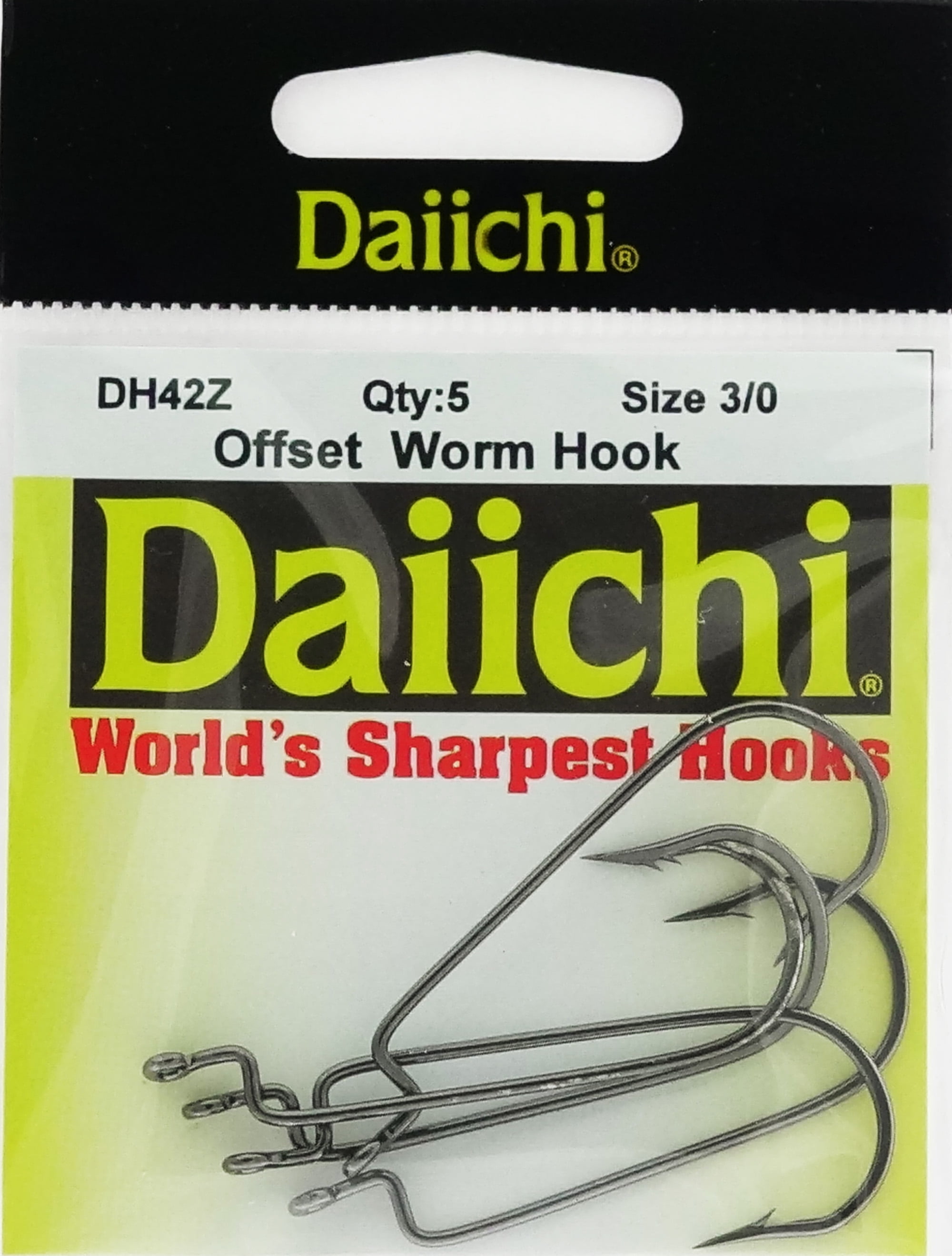 Daiichi D72Z Extra Heavy Offset Circle Hooks - 10/0 - TackleDirect