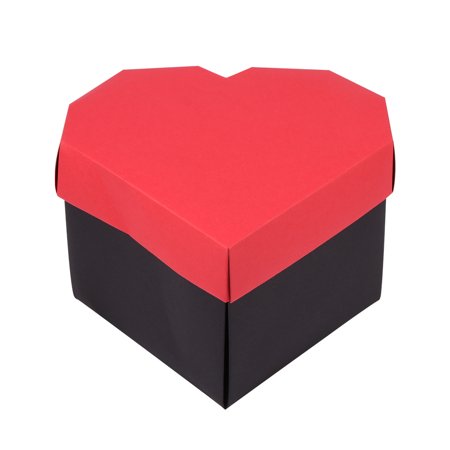 diy surprise heart shaped explosion box diy gift box handmade photo album scrapbook for wedding anniversary birthday walmart canada