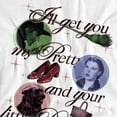 thumbnail image 3 of The Wizard of Oz I'll Get You My Pretty Kids T Shirt for Youth Boys and Girls, White, Medium, 3 of 4