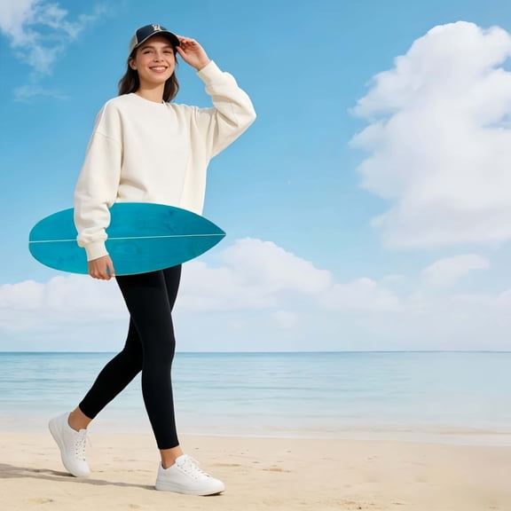 Balance Board Set, A Simulation Surfboard, with Storage Rack, Suitable for Families and Gyms
