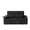 Black, variant on Anpport 65" Chenille Sleeper Sofa, Pull Out Sofa Bed with Side Table, Cup Holder & USB Port, Multi-Functional Convertible Couch for Living Room, Brown