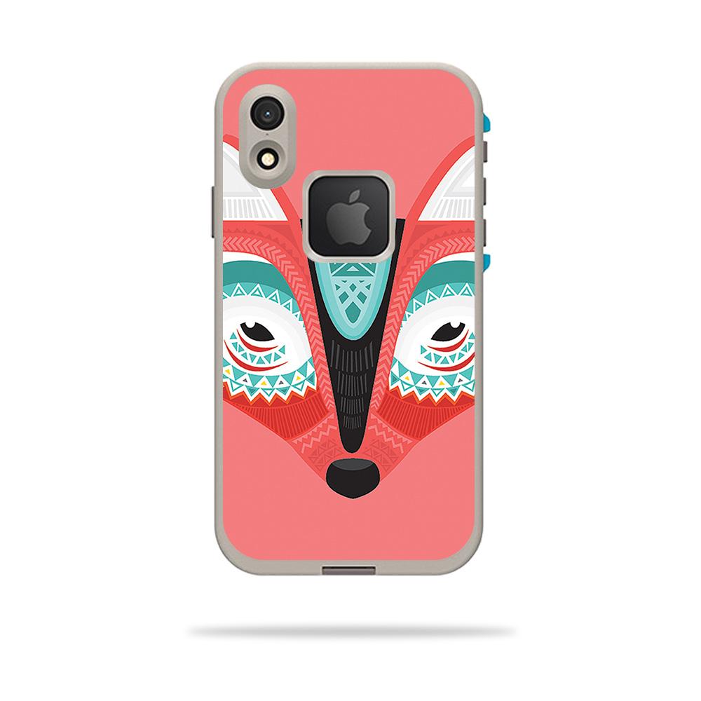 Skin Decal Wrap For Lifeproof Fre Iphone Xr Case Sticker Aztec Fox Walmart Com