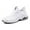 White, variant on Walking Shoes for Men Size 13 Comfortable Arch Support Mens Casual Shoes Lace Up Soft Sole Mesh Athletic Sneakers for Women Gym Workout