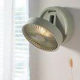thumbnail image 3 of Ventilador De Escritorio Plegable, Ventilador Personal, Tres Velocidades, Control Remoto, USB Recargable, Pantalla LCD, Uso De La Oficina Y El Hogar, Material ABS, 3 of 7