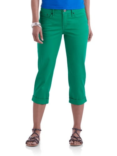 colored capri jeans