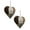 Z-E, variant on Xloro Heart Shaped Hanging Planter Metal Wire Succulent Basket Wrought Iron Floral Wreath Frame with Hook for Wall Garden Decor Patio Courtyard (1Pc 8")