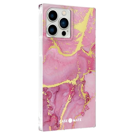 Case-Mate - Blox Softshell Case for iPhone 13 Pro Max - Magenta Marble