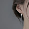 thumbnail image 4 of Xihbxyly Pendientes de Estrella, Colgante de Diamante Sin Perforar, Elegante Diseño de Cadena Serpentina, Accesorio Llamativo, Regalo de Compromiso para Bodas, Perfecto para Mujeres, Conjunto de Joya, 4 of 7