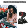 thumbnail image 6 of UKCOCO 1Set Professional Webcam with Auto Focus USB Powered Live Streaming Camera and 360 Degree Rotation, 6 of 6