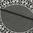 thumbnail image 3 of BNM Cotton Blend Floral Scroll Bedspread Set, Twin, Charcoal, 3 of 5