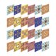 thumbnail image 3 of 10 Uds. De pegatinas para azulejos contra salpicaduras de estilo mexicano, pegatinas para suelo y escaleras, murales de pared removibles impermeables, 3 of 3