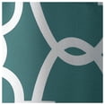 thumbnail image 4 of Exclusive Home Gates Sateen Room Darkening Blackout Thermal Grommet Top Curtain Panel Pair, 52"x108", Teal, 4 of 7