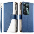 thumbnail image 1 of Funda cartera GANGXUN para OPPO Reno 11F 5G , cuero PU con tarjetero, cremallera, correa de mano, soporte y protección 610°, 1 of 6