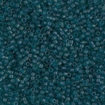 Miyuki Delica Seed Beads DB0788/DB788 11/0 Transparent Dark Teal Semi-Frosted 7.2 Grams