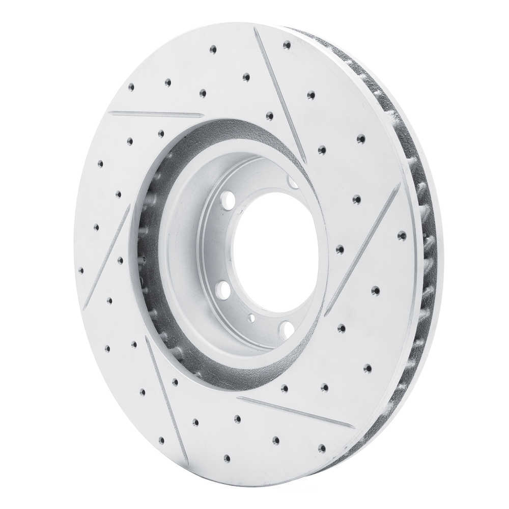 Dynamic Friction Company 830-02084D DFC Geoperformance Rotor - Drilled and Slotted