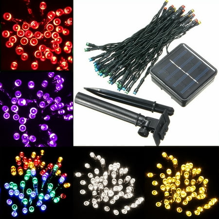 17ft 50 Led Solar Power String Fairy Lights For Party Xmas Outdoor 17ft 50 Led Solar Power String Fairy Lights For Party Xmas Outdoor Garden Tree Decoration