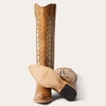 thumbnail image 6 of Women's Stetson Johnnie Leather Boots Handcrafted Gold, 6 of 7