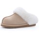 thumbnail image 1 of Pantuflas de felpa mullidas de invierno para mujer, cómodas, antideslizantes, para dormitorio, con suela suave y peludas, para interior y hogar, 1 of 6