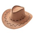 thumbnail image 1 of SAYOO Sombrero de vaquero de estilo occidental para mujeres y hombres SAYOO moda, 1 of 1