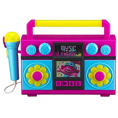 Trolls TR115EM Rock N Troll Sing Along Boom Box