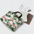 thumbnail image 5 of 16" Laptop Tote Bag Laptop Sleeve Case Computer Briefcase for Work & Travel Flamingo and Tropical Leaves, 5 of 8