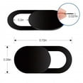 thumbnail image 2 of Webcam Slider Camera Cover Protect Privacy Mobile Phone Tablet Laptop Camera Cover T1 Oval 1pc, 2 of 3