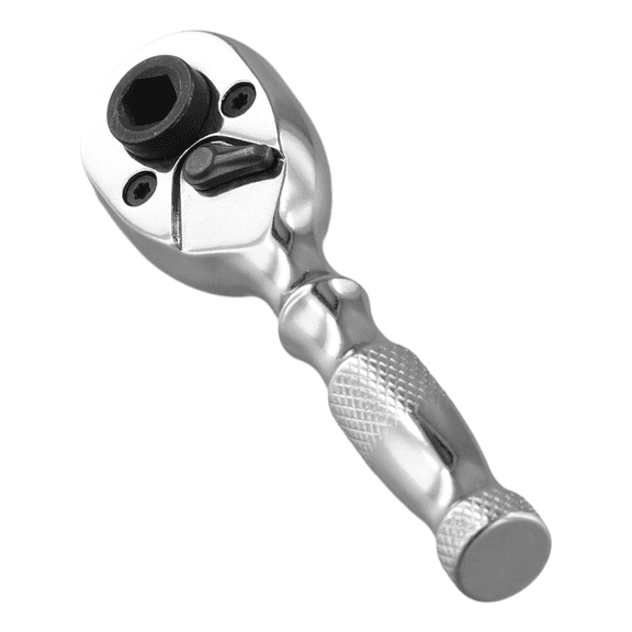 HOT 2 in 1 Mini Dual End Handle Ratchet Drive Finger Wrench Two Screwdriver Bits Repair Hand Tools