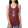thumbnail image 1 of MmF - Women's Racerback Tank Top, up to Women Size 2XL - Sea Turtles Hawaii, 1 of 5