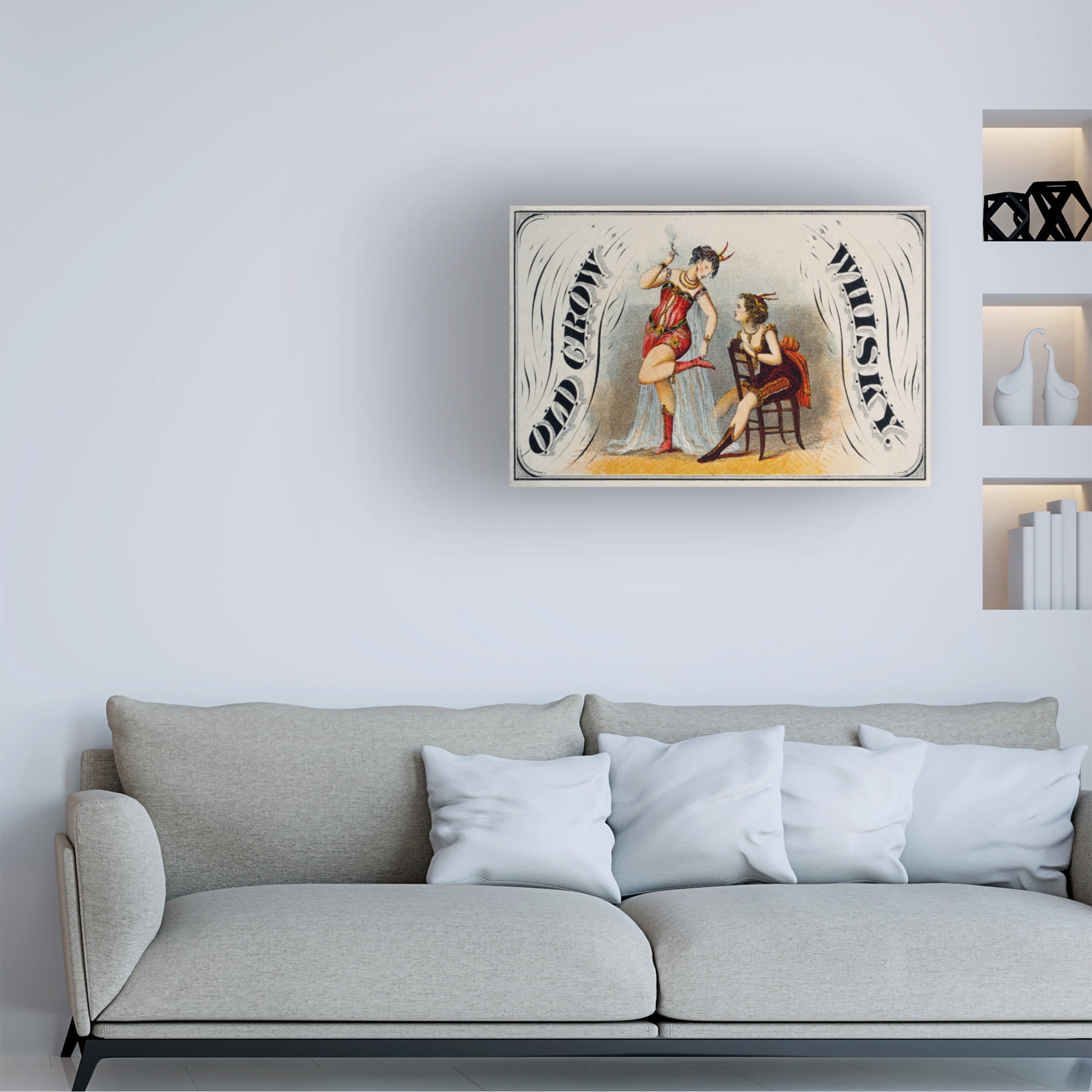 Print Collection 'Old Crow Whiskey' Canvas Art