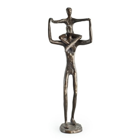 Child Sculpture - Danya B. Proud Father with Child Bronze Sculpture