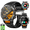 Orange, variant on Smart Watch for Men, 1.43'' AMOLED Outdoor Smartwatch with Flashlight Compass, 3ATM Waterproof Fitness Tracker with Bluetooth Call, 1100 mAh Battery for Android iOS, Black