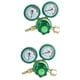 thumbnail image 1 of 2X Reguladores de Botella de Gas de Oxígeno O2 Inhalador de Presión Reductora Acetileno Regulador de Calibre Doble Regulador de Tanque de Oxígeno, 1 of 9