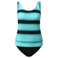 thumbnail image 6 of Summer Savings Clearance Dezsed Women's Floral Two Piece Flyaway Tankini Swimsuit Sport Swimwear Tankini Top with Bikini Bottom Bathing Suits, 6 of 7