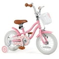 thumbnail image 1 of Costway Vélo 12 Pouces pour Enfant de 3 à 4 Ans avec Frein avant à Main Rouge, 1 of 10