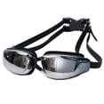 thumbnail image 1 of Gafas De Natación Galvanizadas, Impermeables, Antivaho, A Prueba De Rayos Ultravioleta, A Prueba De Polvo, Universales, Suaves, Ergonómicas, De Silicona, Para Pc, Con Caja De Almacenamiento Scienceny BA000593-00, 1 of 7