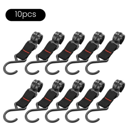 

Ameiqe Camping S Hooks Anti-Dropping Hook Pan Pot Holder Rack Hook Hanging Hooks Hanger(10pcs)