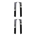 thumbnail image 1 of Decodeary 2Pcs Rear Roof Window Spoiler Wing Wagen Golf for 7 R Black Variant Gloss Style A 2Set, 1 of 6