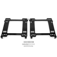 thumbnail image 6 of Kojem Pair Front Race Seat Base for 1992-2000 Honda EG6 Civic 1994-2001 Acura Integra Mount Brackets Adapter Replaces SB031PA SB031DR, 6 of 10