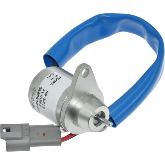 WSPARTS SA-5213 41-6383 Fuel Shut Down Solenoid Compatible with Yanmar